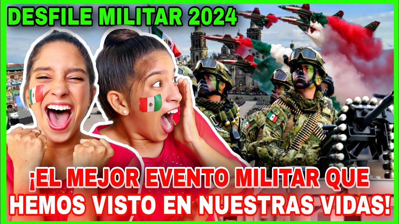 CUBANAS🇨🇺 REACCIONAN al DESFILE MILITAR MEXICANO🇲🇽 2024 ¡INCREÍBLES TROPAS😱 QUE NO EXISTEN EN CUBA😨!