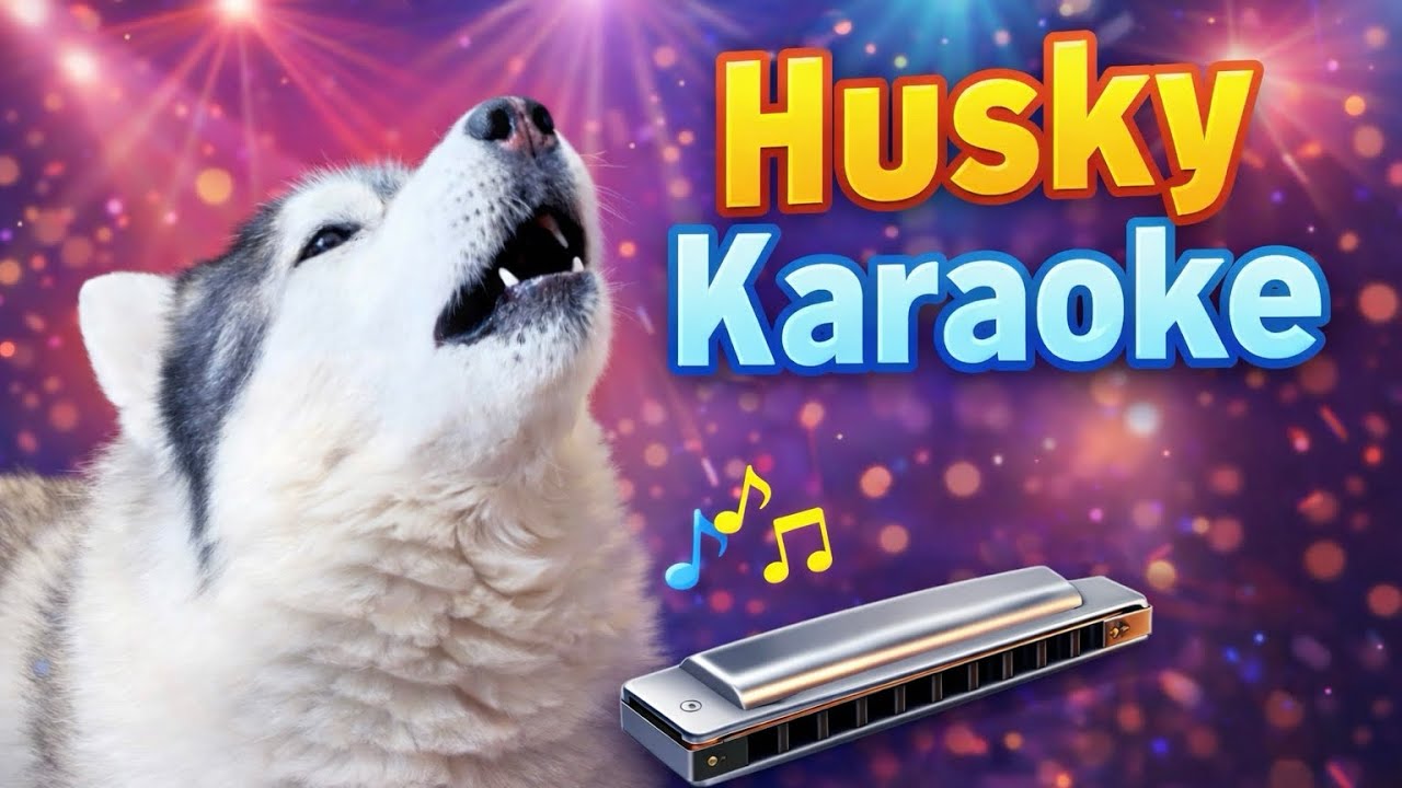 This Husky Thinks He’s a Professional Singer! 🎤✨