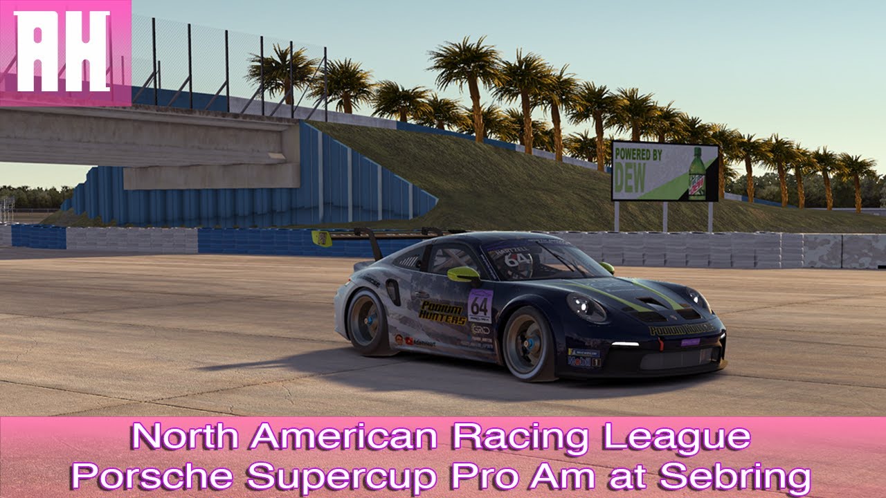 North American Racing League Porsche Supercup Pro Am Rd. 8 Sebring