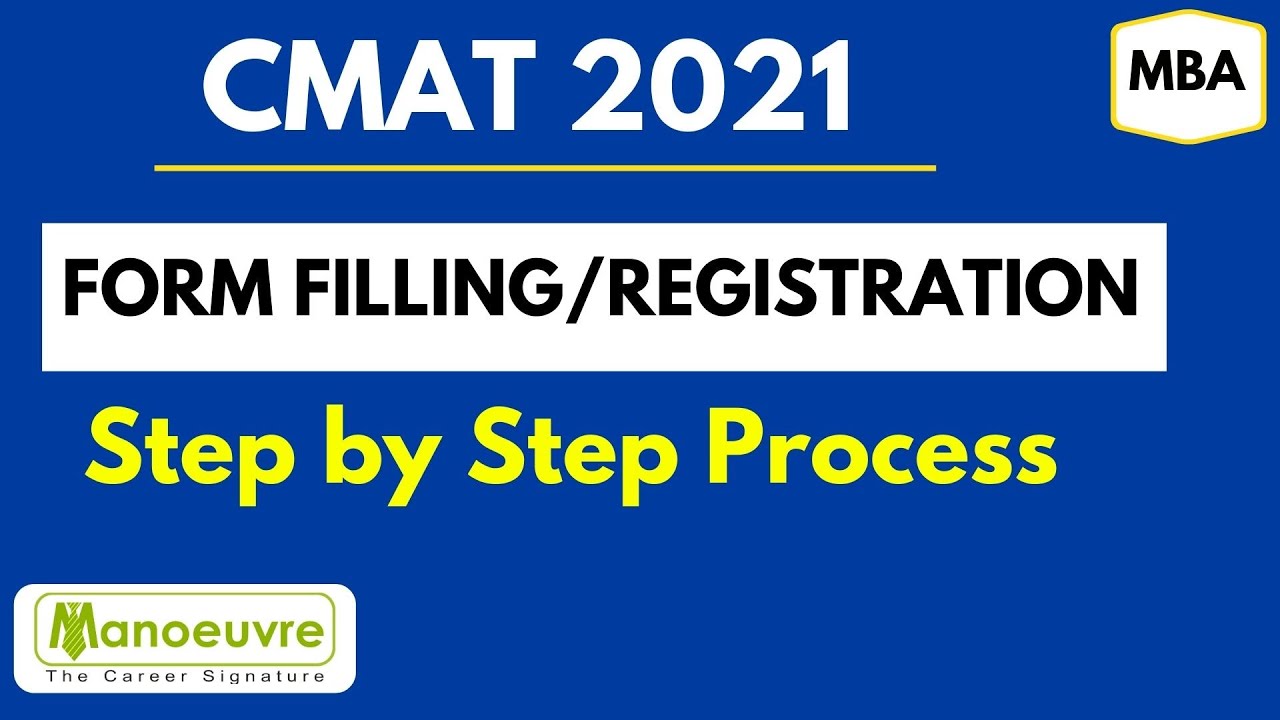 CMAT 2021 - Form filling/ Registration step by step Process : - Personal details , Academic etc...