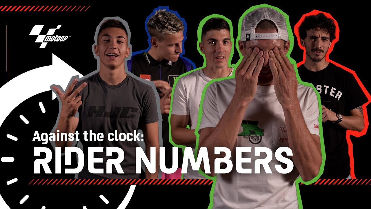 Guess the rider numbers 🤔 | Against the Clock ⏱️