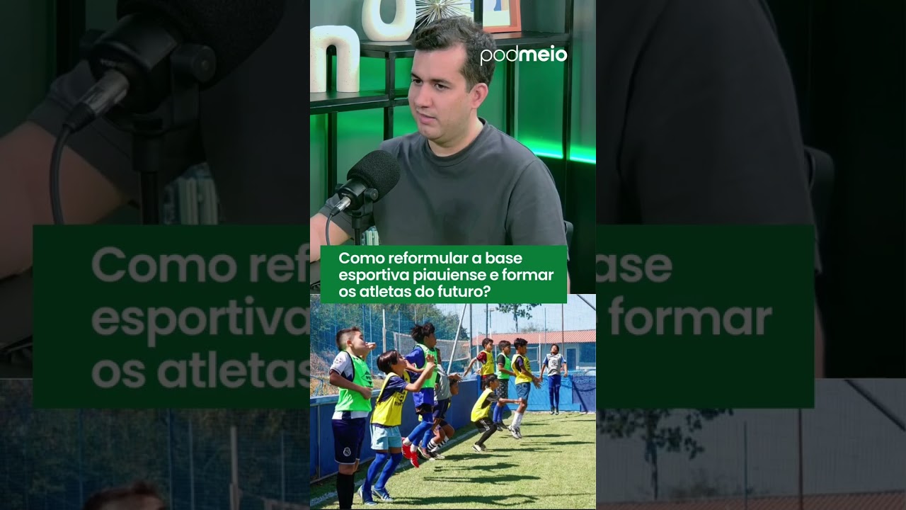 Jackson Nogueira defende mais esporte para crian&ccedil;as no PI. Voc&ecirc; concorda? #PodMeio
