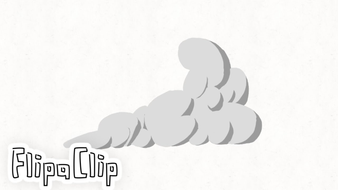 Как анимировать эффекты дыма/пыли в FlipaClip