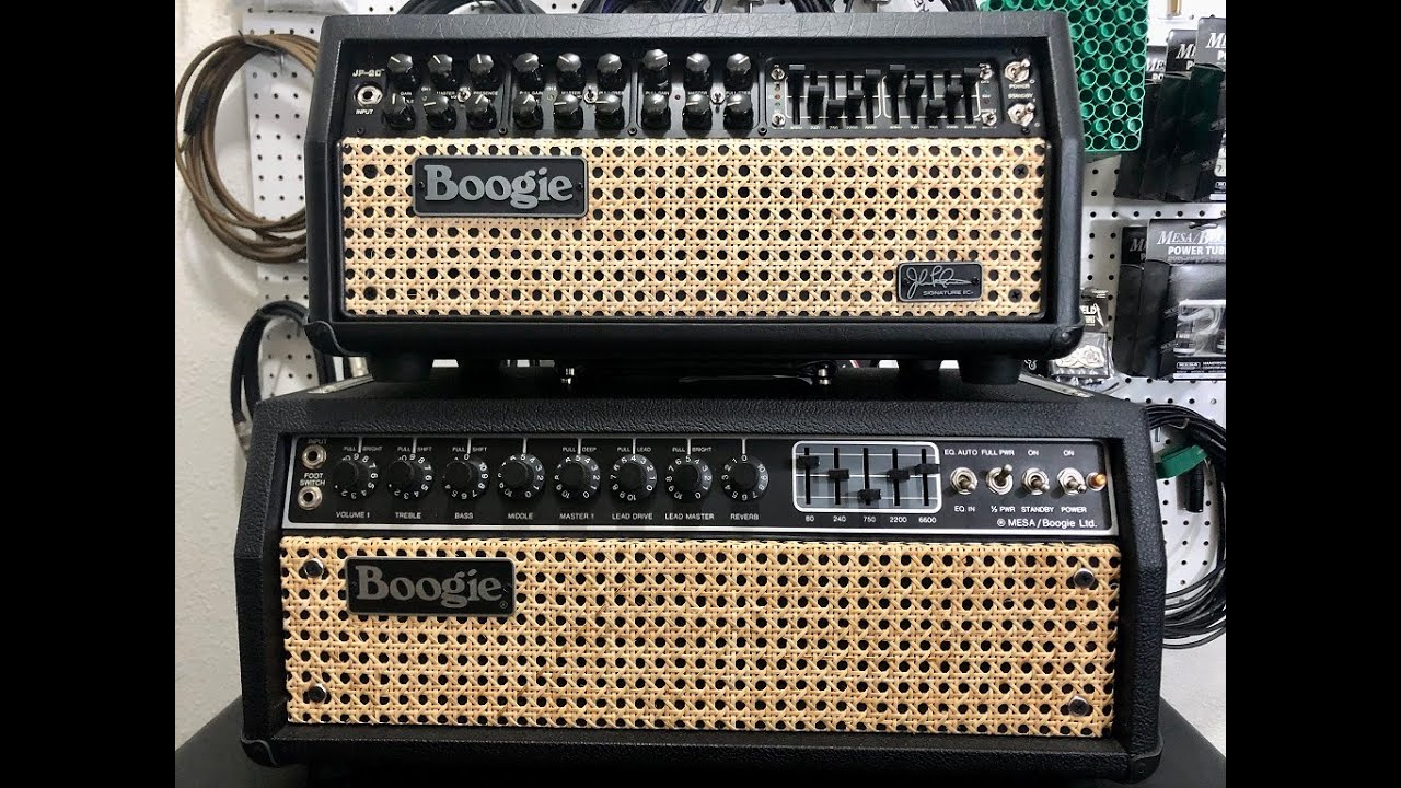 Mesa Boogie Mark IIC+/++ vs JP-2C part 1 Mic'd Up Tone Test!