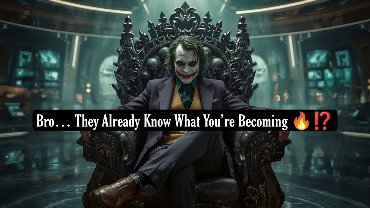 They All Know Something About You 🔥😇 You're The Only One Who Doesn't See Your Power | Joker Speech