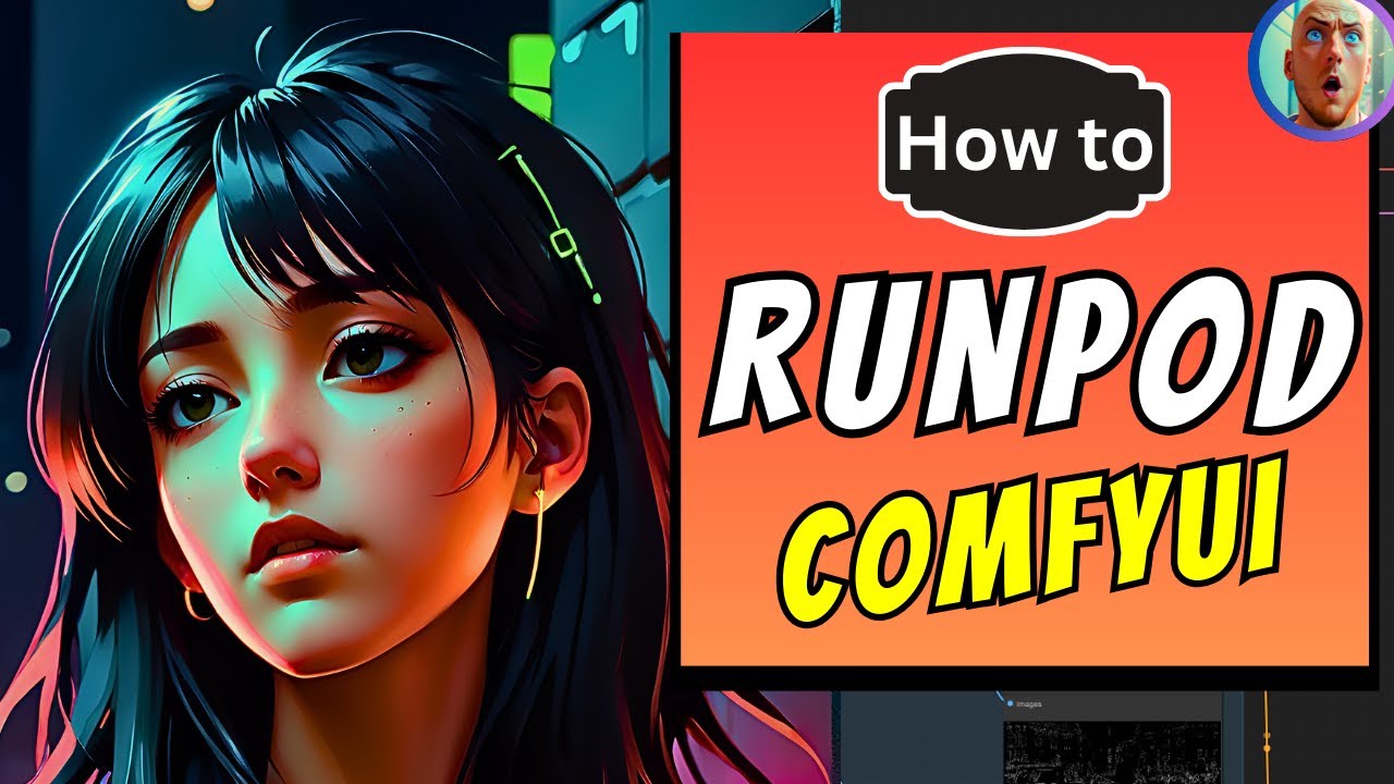 ComfyUI - RunPod: Installation and use tutorial Cheap rental GPU ComfyUI Manager Stable Diffusion