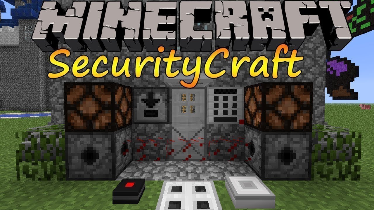 Security craft.Обзор мода.Minecraft