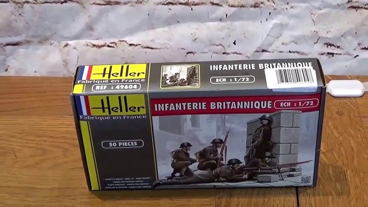 Plastic Soldier Review: HELLER 1:72 WW2 British Infantry