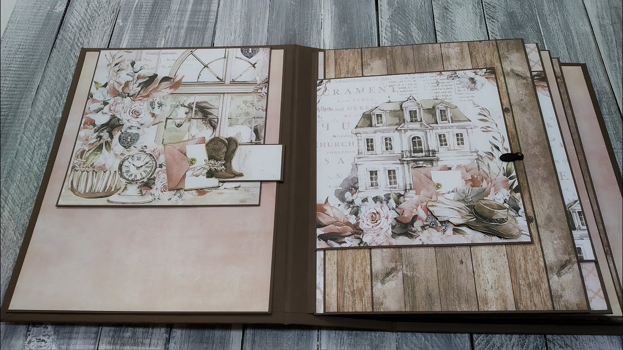 Super Large Interactive Scrapbook Album | Florabella by Mintay | 2021