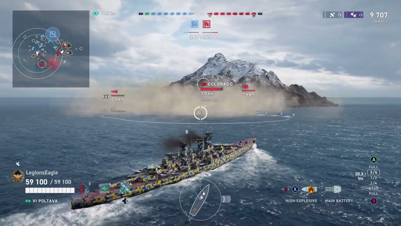 UKS Poltava &mdash; Kaboom (World of Warships: Legends)