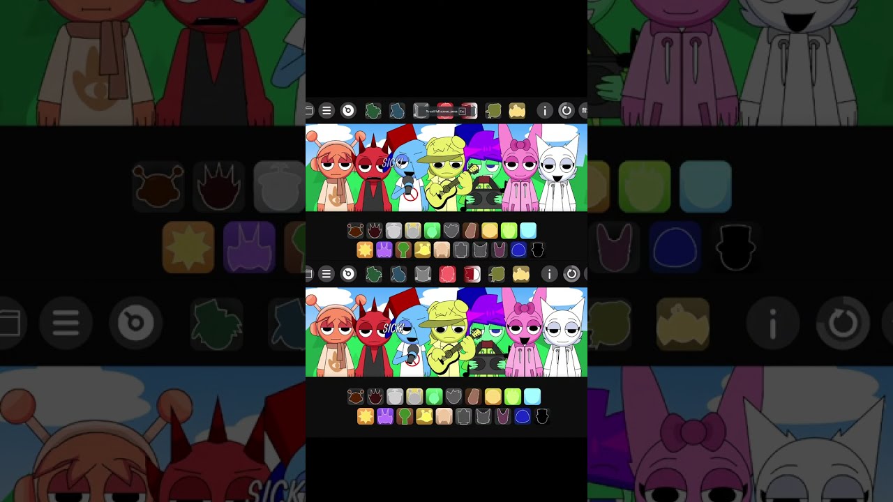 Sprunki human mod and all are enjoying with playing guitar  #roblox  #gamesenjoy100k #gamesenjoy