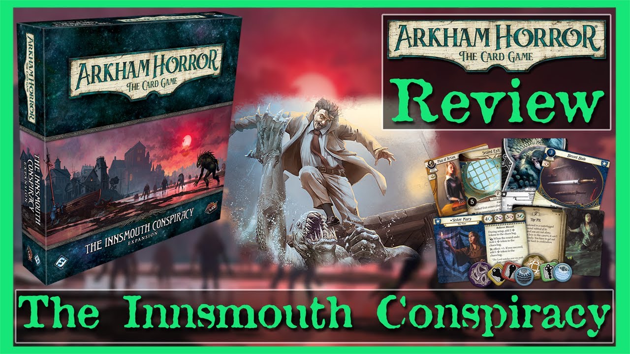 The Innsmouth Conspiracy Review and Unboxing 2020! (NO SPOILERS) ► Arkham Horror the Card Game
