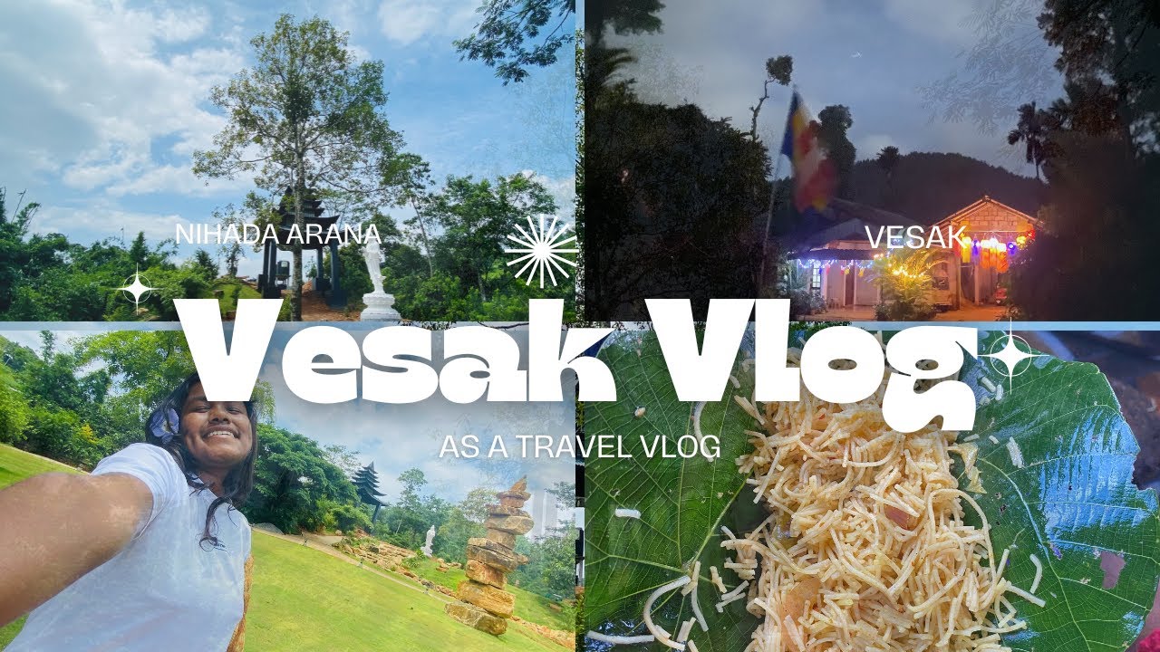 නිහඩ අරණ භාවනා මධ්‍යස්ථානය|Nihada Arana How to spend Vesak Week#kandy#travel #travel #vesak2025