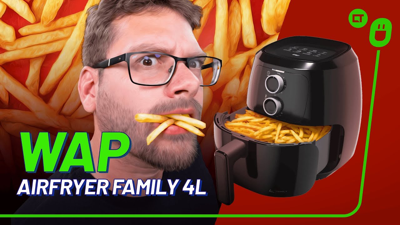 WAP Airfry Family 4 litros: para pequenas fam&iacute;lias