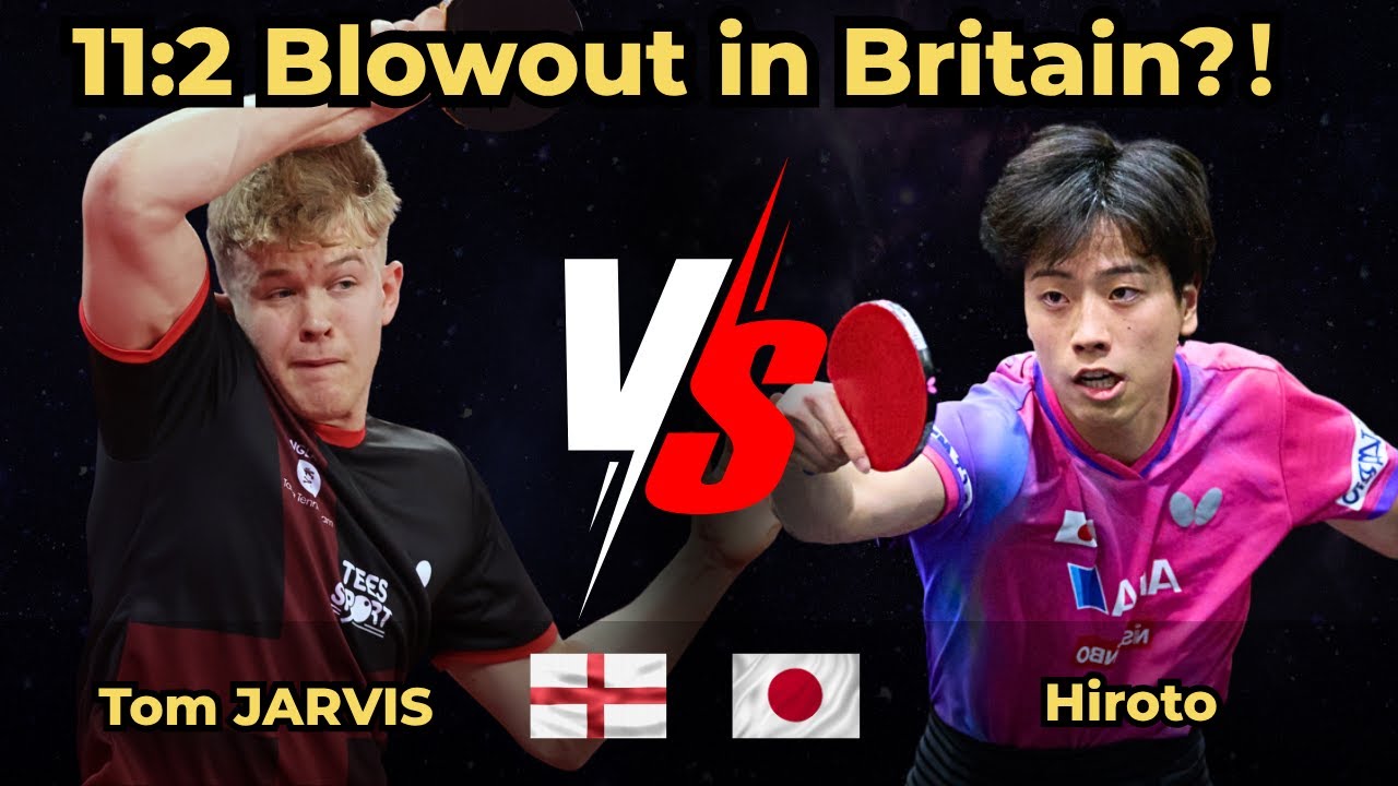 11:2 Blowout in Britain?！｜Tom JARVIS vs SHINOZUKA Hiroto｜WTT Star Contender London 2025