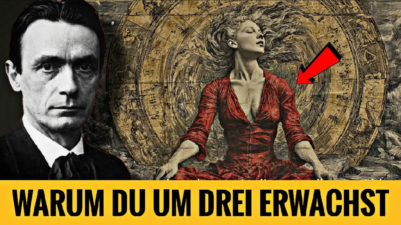 Warum man um 3 Uhr morgens aufwacht – Steiner erklärt, dass dies die ‚spirituelle Stunde‘ ist.