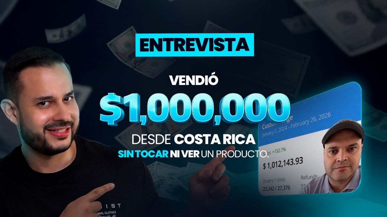 Vendio $1,000,000 usd sin tocar un Producto