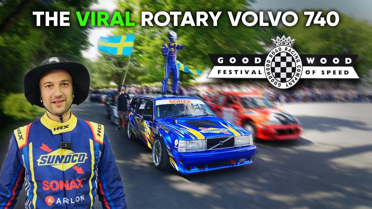 Why Everyone Was Talking About This 3-Rotor Volvo at Goodwood!
