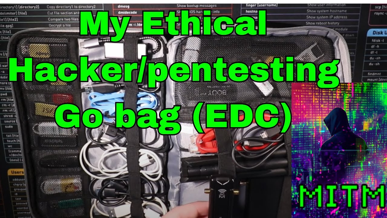Мой набор для этического хакера/пентестера (EDC)