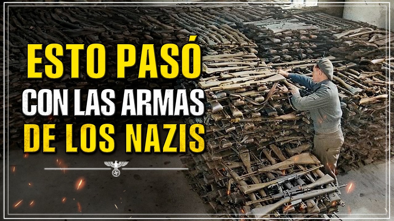 ¿Qué pasó con las ARMAS de los NAZIS después de la 2° GM?