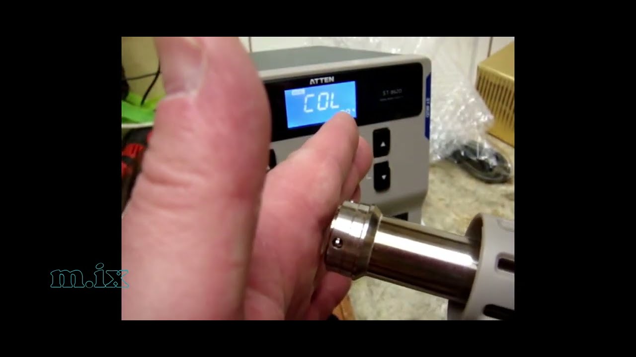 Паяльная станция ATTEN ST-862D Soldering SMD Rework Station airflow power