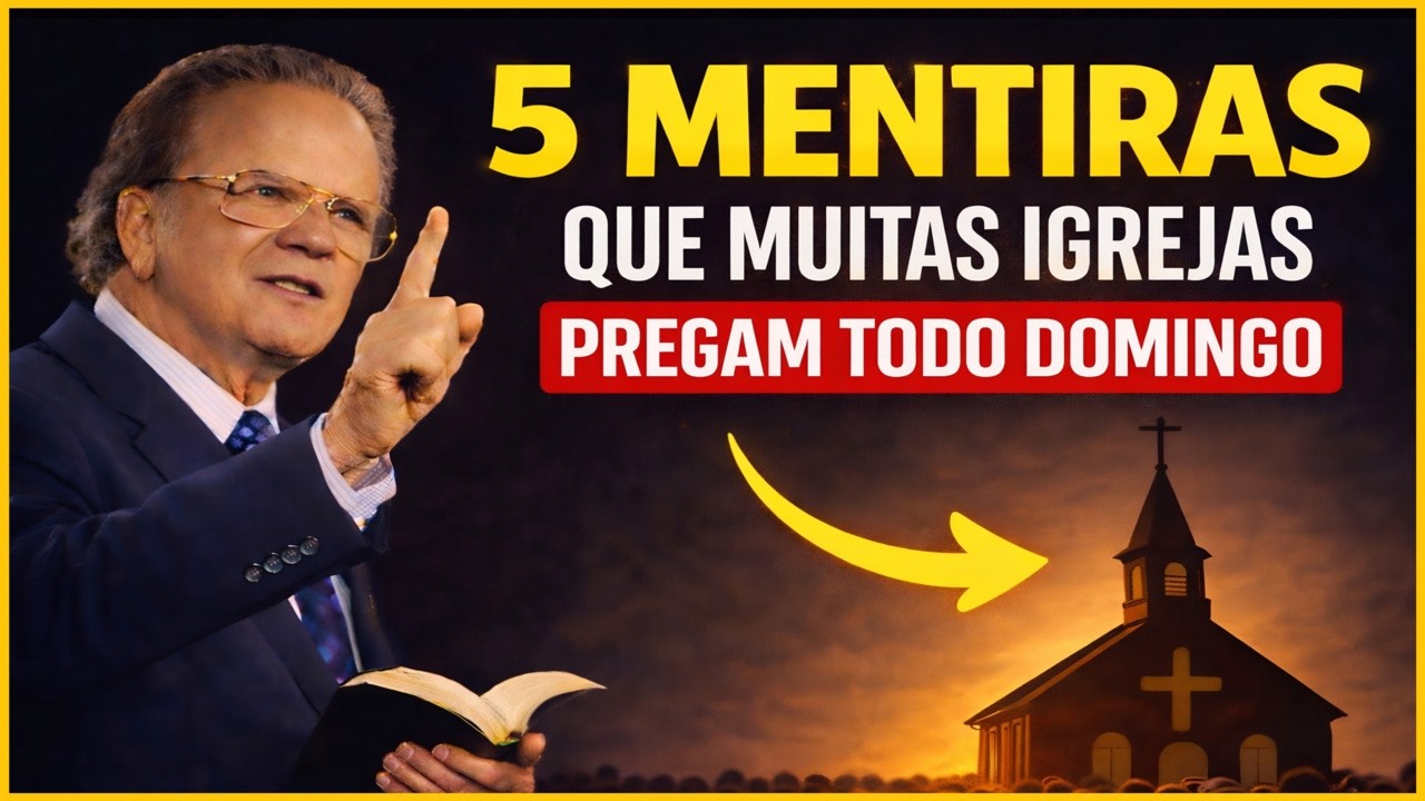 5 MENTIRAS QUE ESTÃO SENDO PREGADAS NAS IGREJAS (E QUASE NINGUÉM PERCEBE) | Billy Graham