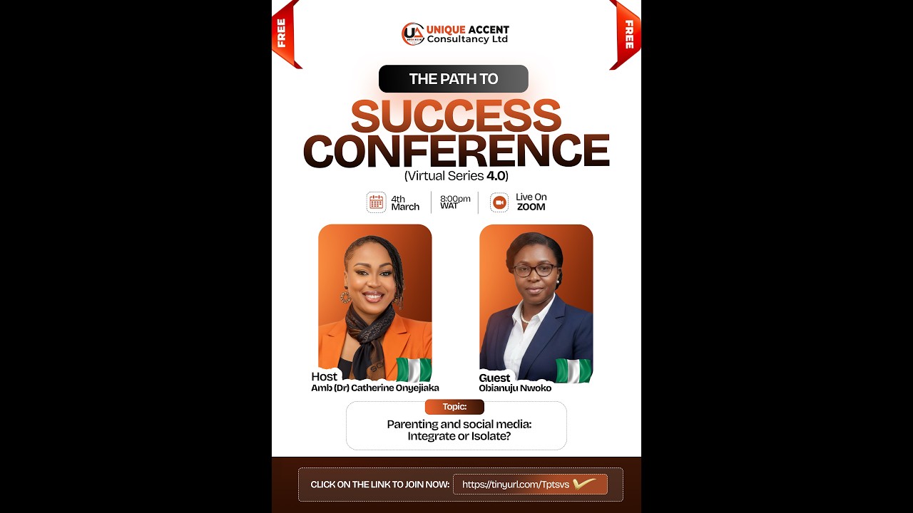 Parenting and Social Media: Integrate or Isolate?-By Obianuju Nwoko (Path to Success Virtual Series)
