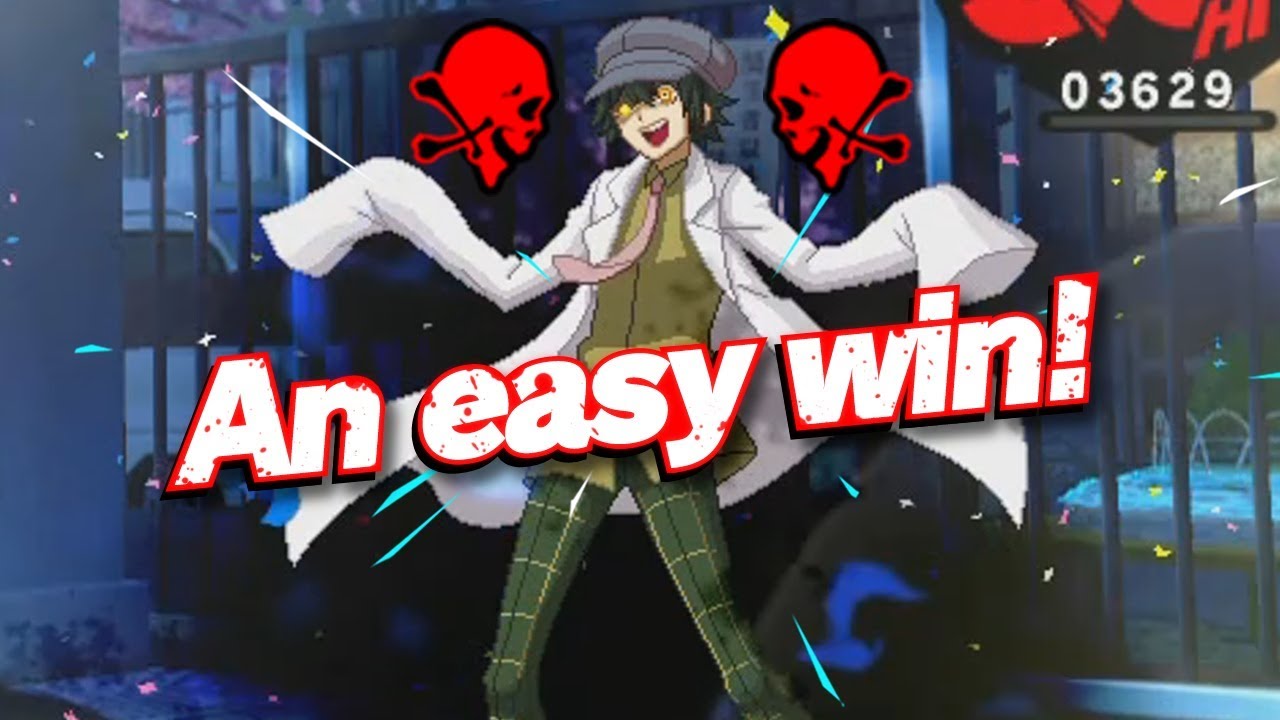 When you're bad at P4U2 but you're playing Shadow Naoto so it's fine