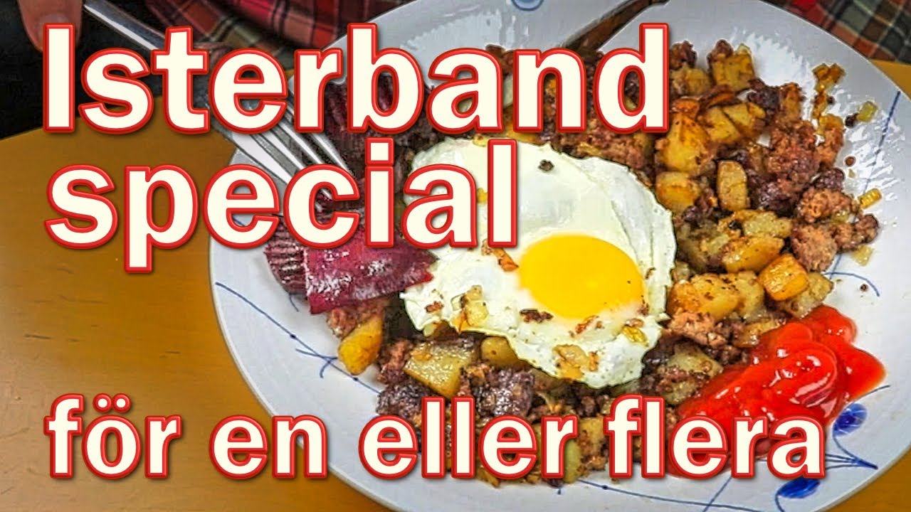 Isterband special - som st&aring;ngkorv special fast med isterband. En enkel pyttipanna, liksom.