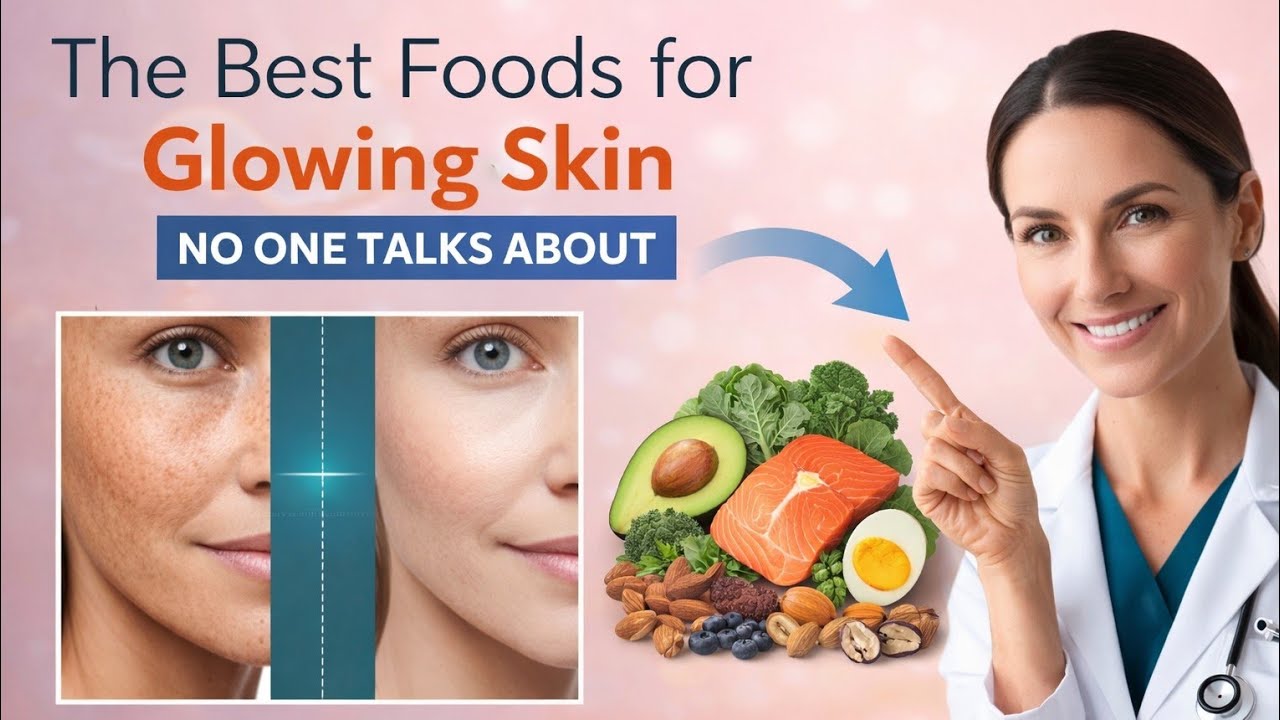 Секретные продукты, которые дерматологи едят для сияющей кожи.