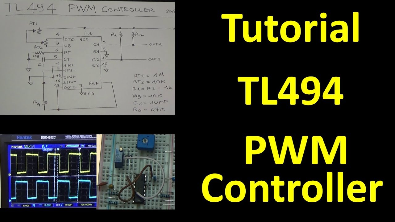 0393: Tutorial TL494 PWM Controller