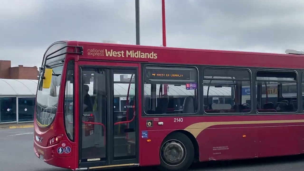 National Express West Midlands Volvo 2140 Bus Route 4 West Bromwich 
