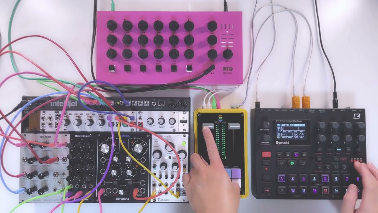 play all day PlayFader: Jam with Syntakt, Modular Synth