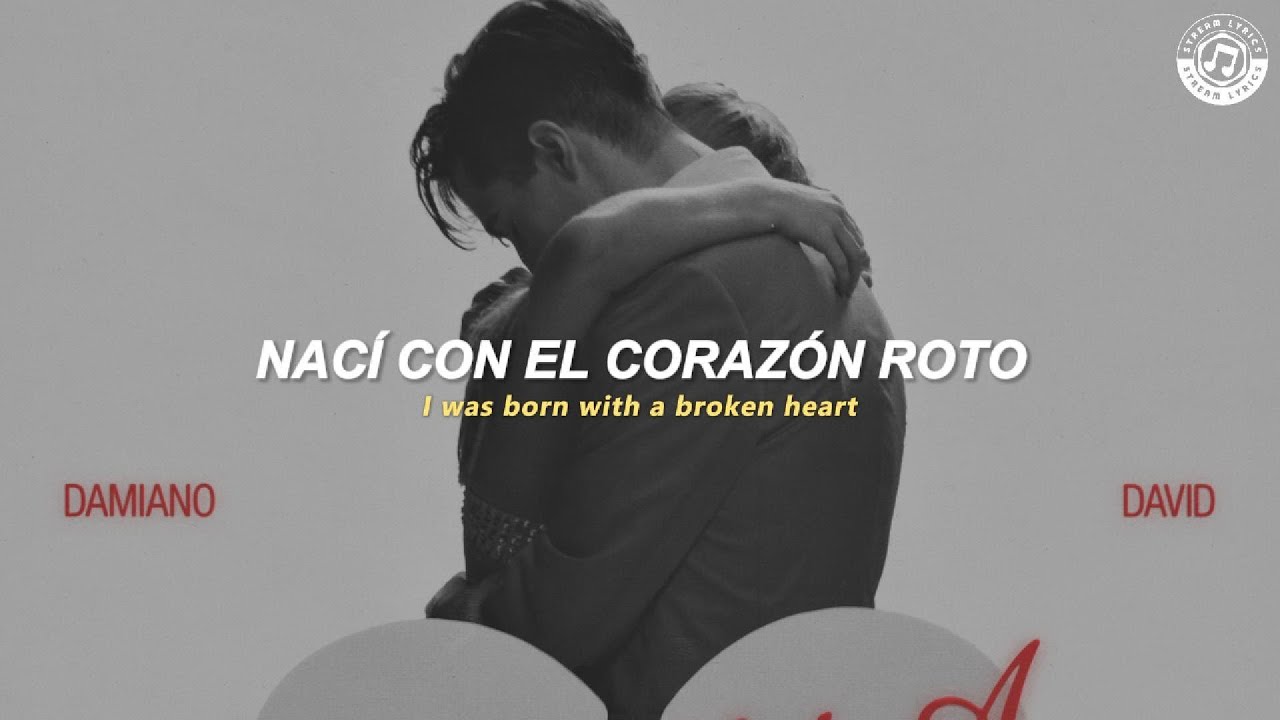 Damiano David - Born With a Broken Heart [espa&ntilde;ol + lyrics]