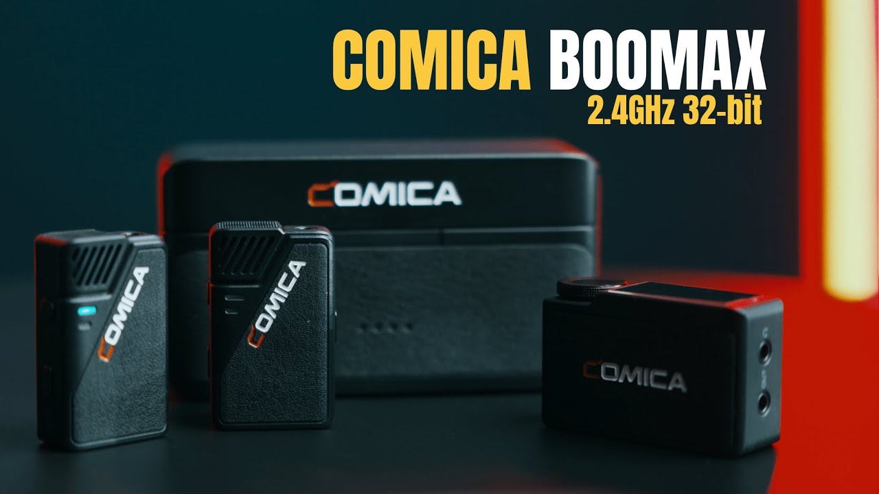 🔥Comica BooMax - Bezdr&aacute;tov&eacute; mikrofony, mikroporty s 32-bit Float z&aacute;znamem 🎬