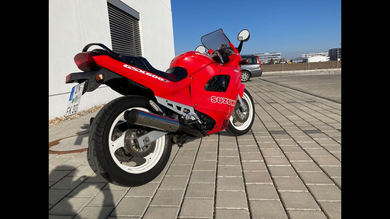 Suzuki GSX 600 F GN72B *sound*acceleration*POV*