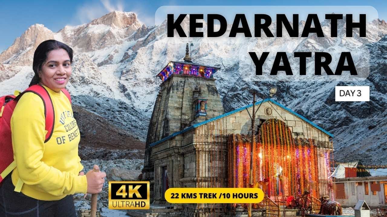 Kedarnath Yatra Tamil 2026 || How to Trek 22 KM  to Kedarnath | Kedarnath 4K Video Tamil