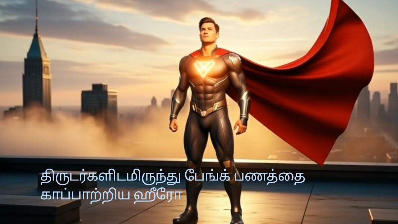 The hero who saved the bank from the robbers