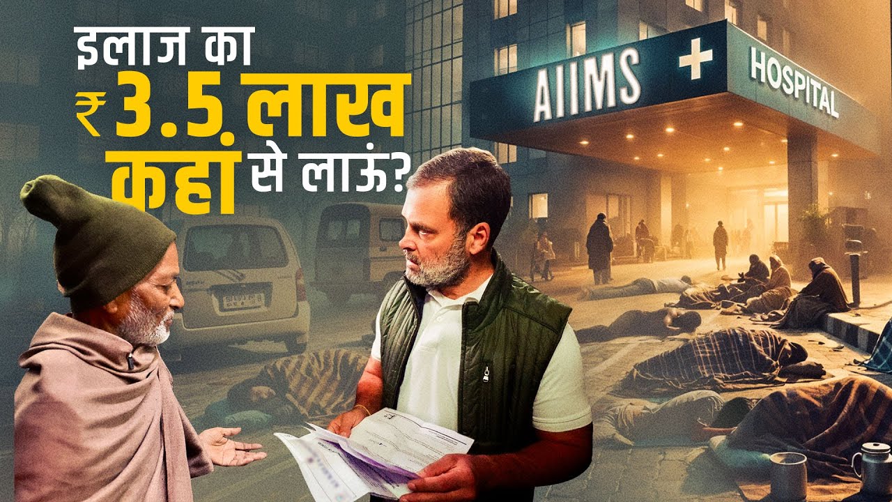 36+ घंटे लाइन में - AIIMS के बाहर ज़िंदगी नरक | Rahul Gandhi