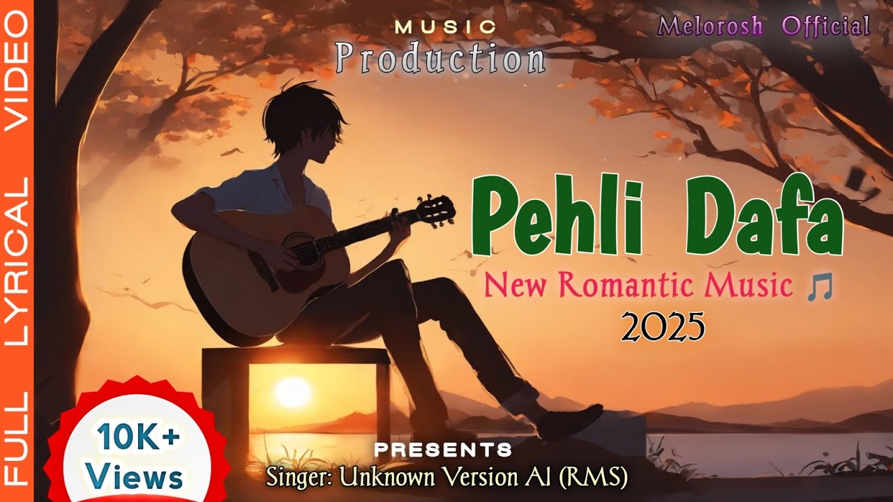 Melorosh - Pehli Dafa (Official Lyrical Video) | New Romantic/Sad Song²⁰²⁵ | Melody Emotional Music😌