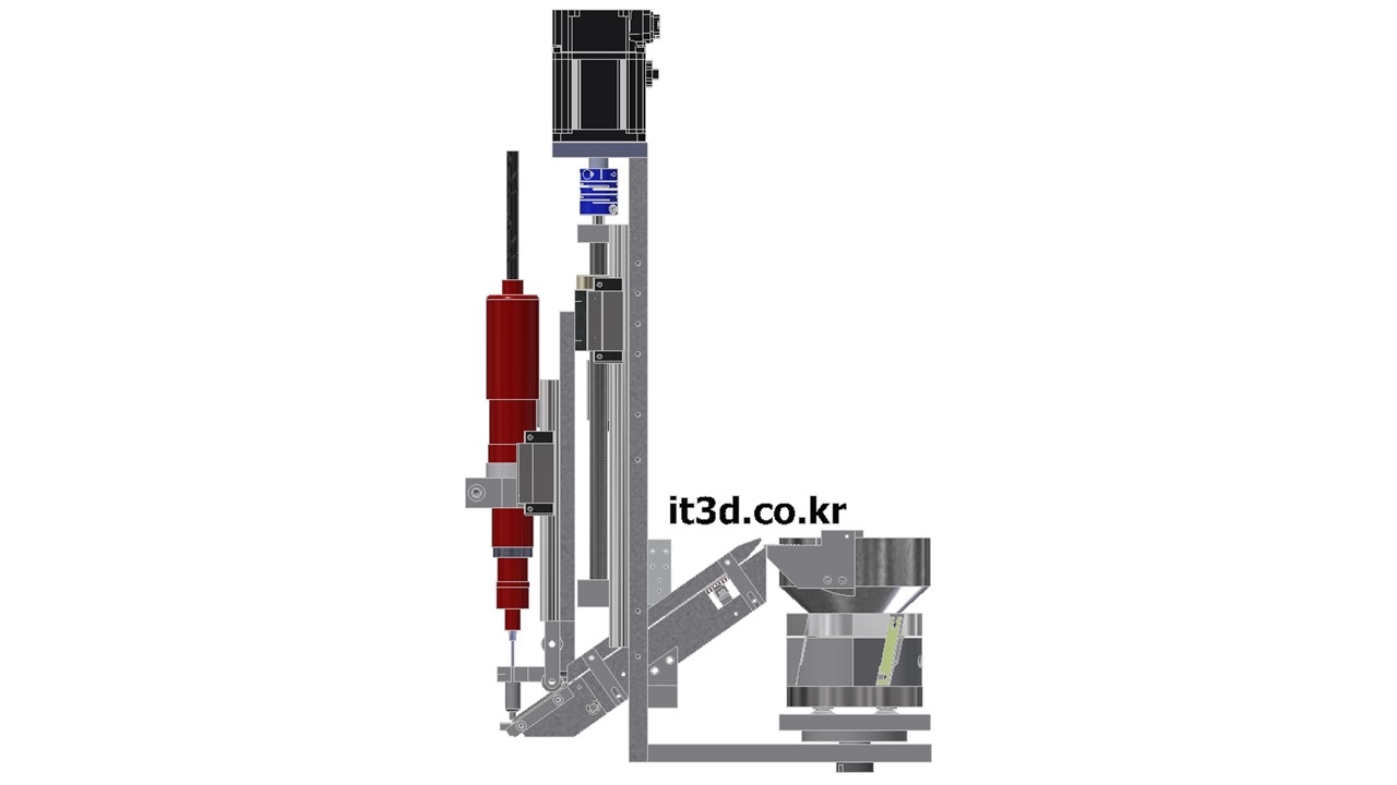 automatic micro screw locking machine - direct supply type. fastening.screw feeder.intech. 자동 나사 체결기