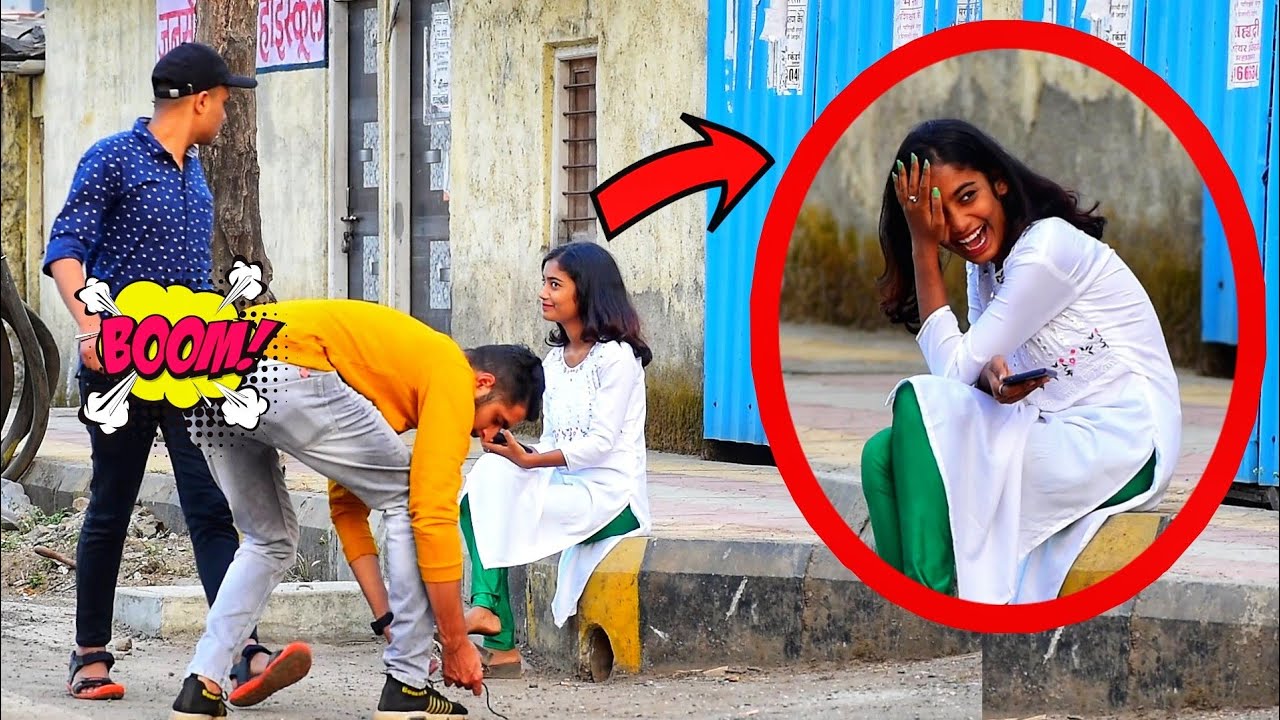 Running Into Poles While Staring at Girls | Part 2 |  Prakash Peswani Prank |