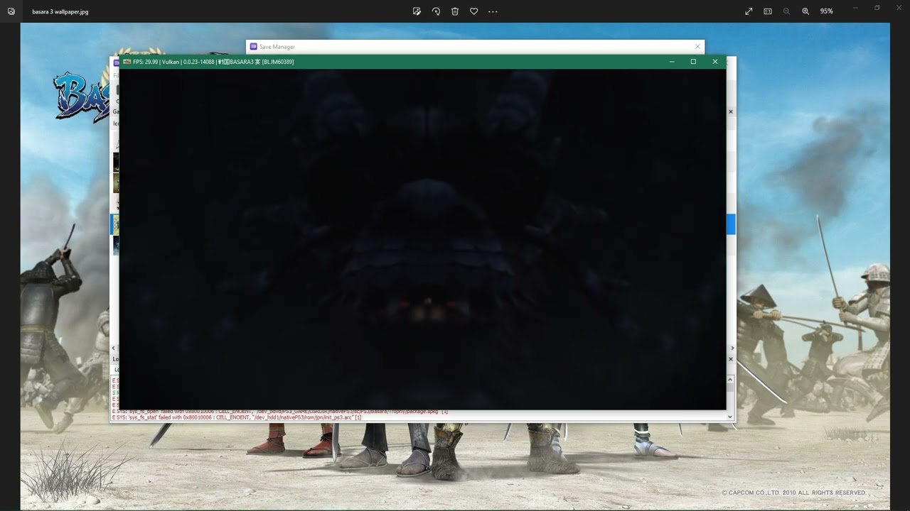 Sengoku Basara 3 Utage Rpcs3 bypass softlock