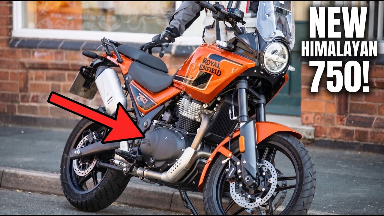 Royal Enfield Himalayan 750 2027 года | Представлен готовый к производству туристический байк с д...