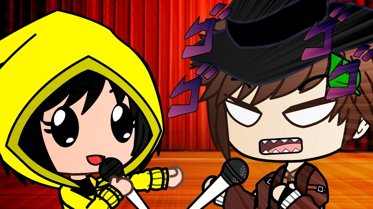 Friday Night Funkin | Gacha Club version #2 | ft. Little Nightmares characters