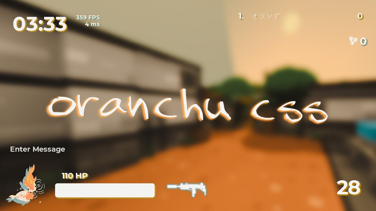 THE ORANCHU CSS IS BACK