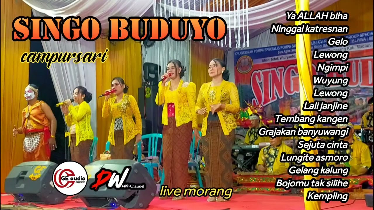 Singo budoyo campursari 2023 GE audio