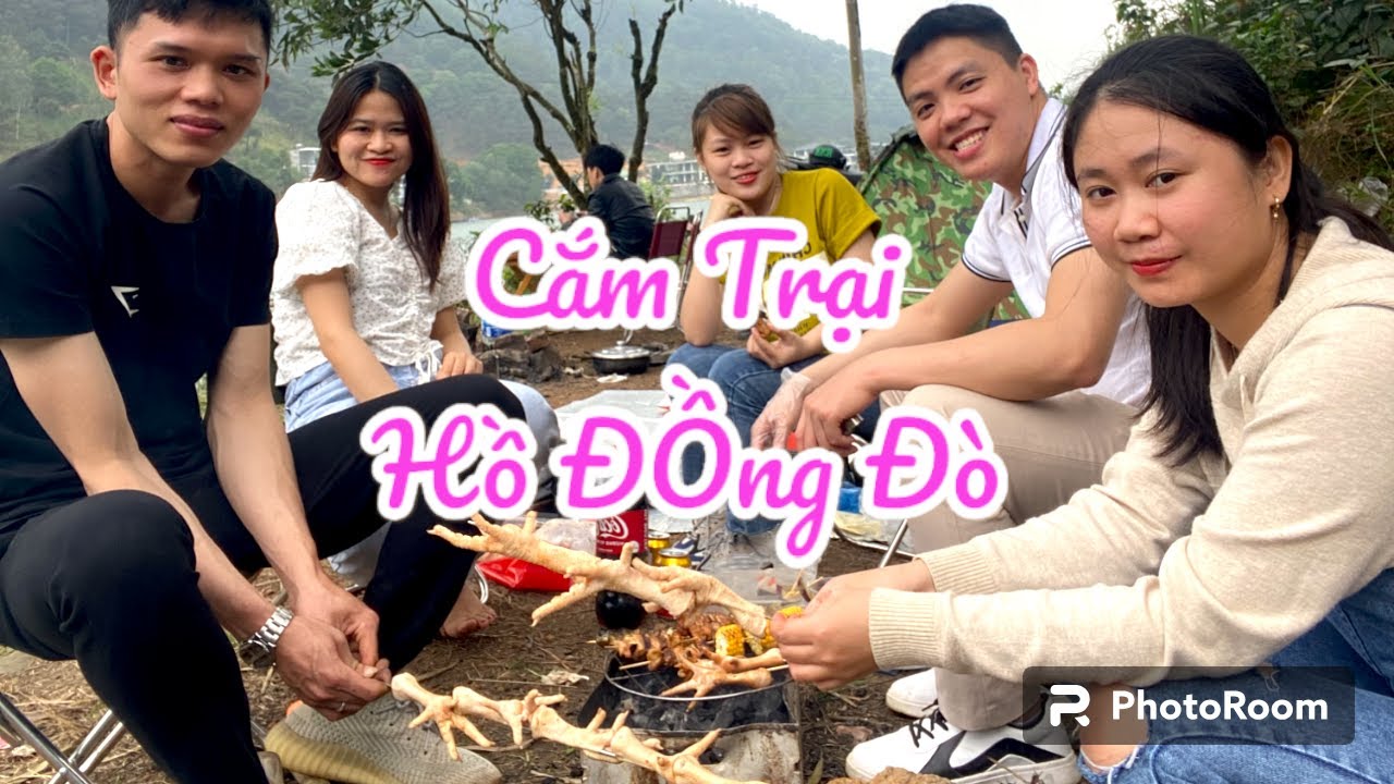 Cắm trại ven hồ Đồng Đò, Sóc Sơn /Have a camping at Dong Do Lake, Soc Son with friends