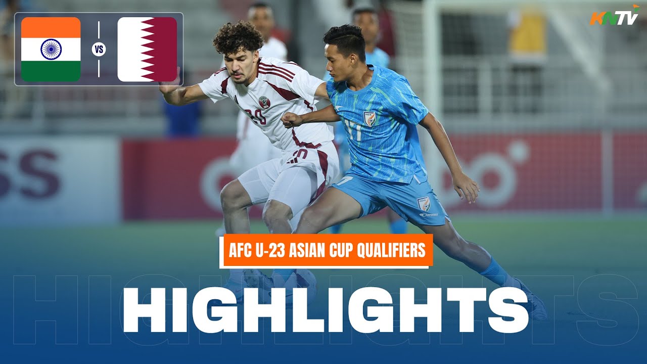 AFC U-23 Asian Cup Qualifiers Highlights: Qatar Vs India Extended Highlights