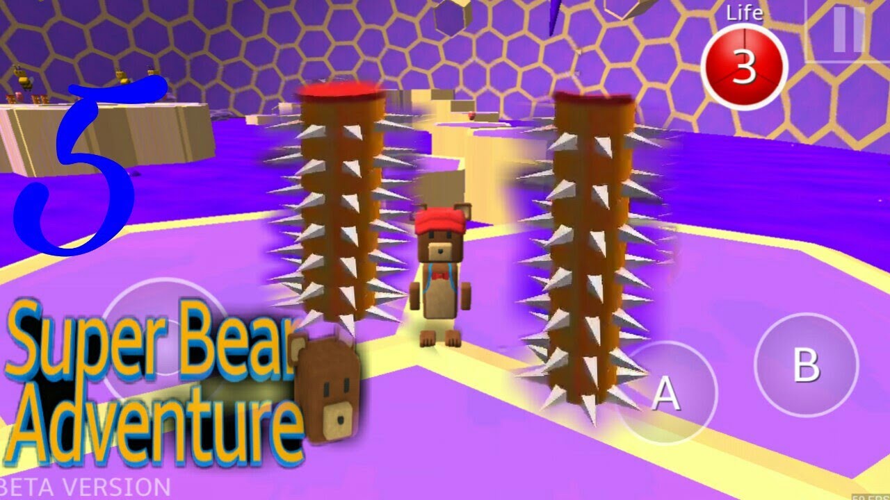 Super Bear Adventure Walkthrough The Hive Part 5 Prince AKG Gameplay